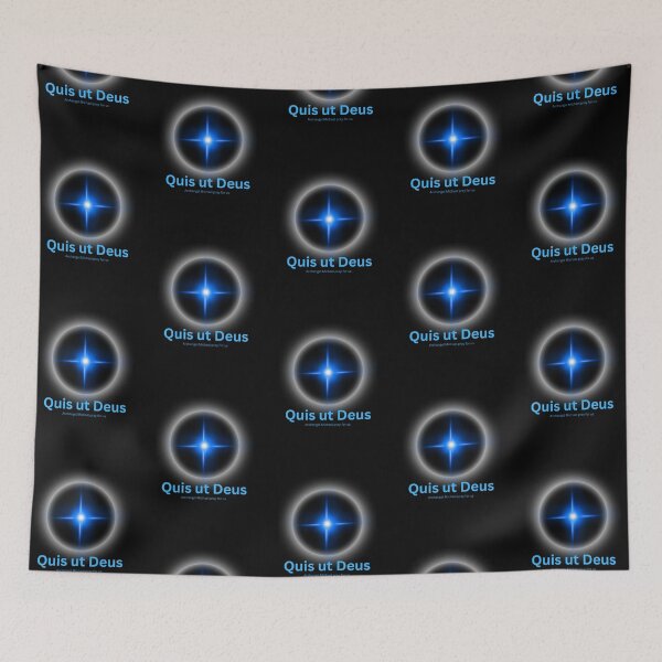 Item preview, Quis ut Deus – Archangel Michael Light Shield #4 designed and sold by CosmicNectarArt.