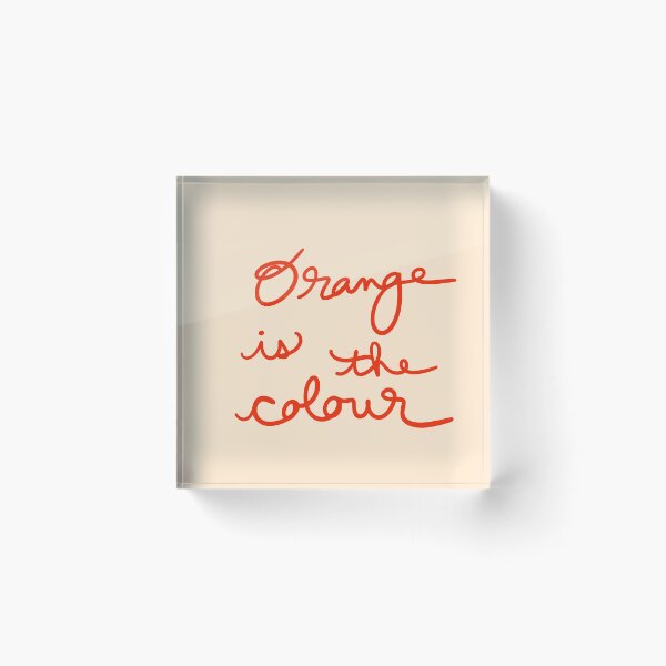 Artikelvorschau, Orange ist die Farbe entworfen und verkauft von abeink.