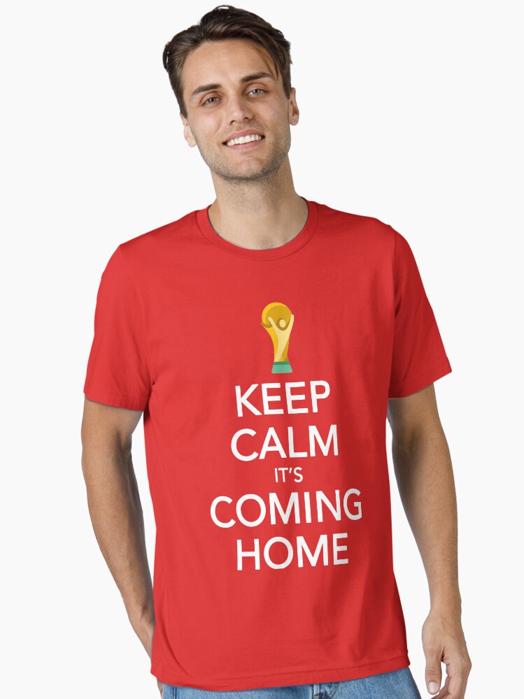 Thumbnail 2 of 7, Essential T-Shirt, Keep Calm, It's Coming Home designed and sold by everyplate.