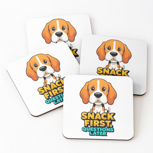 Item preview, Sweet Beagle Saying Need Snack Funny Typography Art designed and sold by Tong4130.