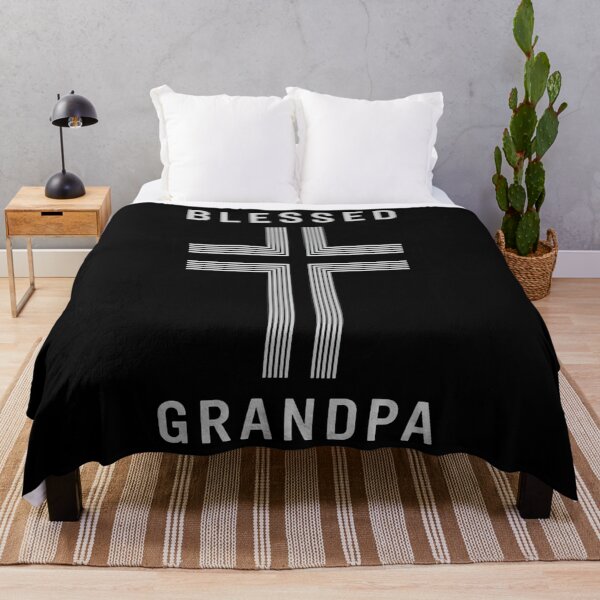 Item preview, Blessed Grandpa Christian Cross Religious designed and sold by savrmiller.