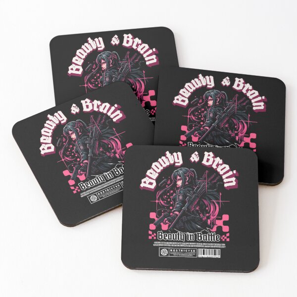 Item preview, Tactical Rose: Beauty & Brain Anime Girl Art designed and sold by SoulFlex.