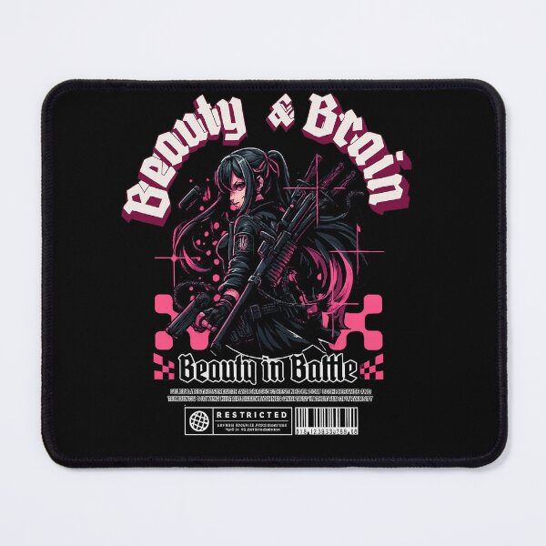 Item preview, Tactical Rose: Beauty & Brain Anime Girl Art designed and sold by SoulFlex.