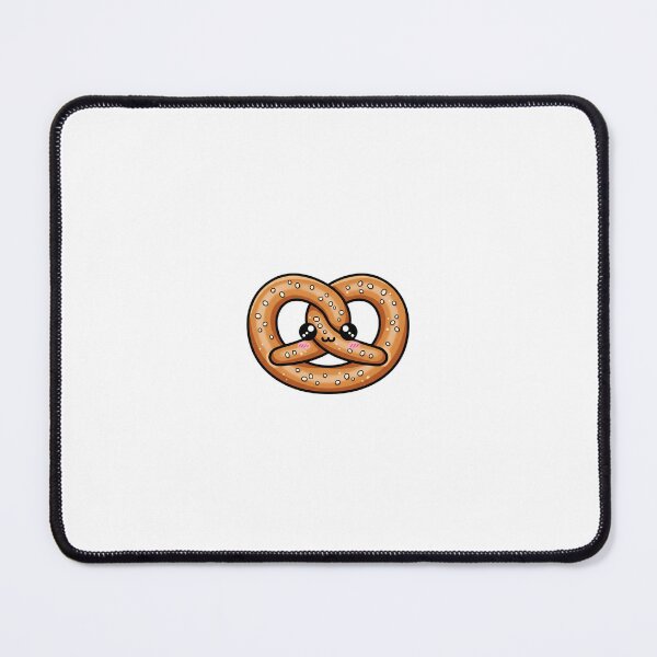 Item preview, Blushing Chibi Pretzel: Salty, Sweet, and Super Cute designed and sold by Tasting the World .