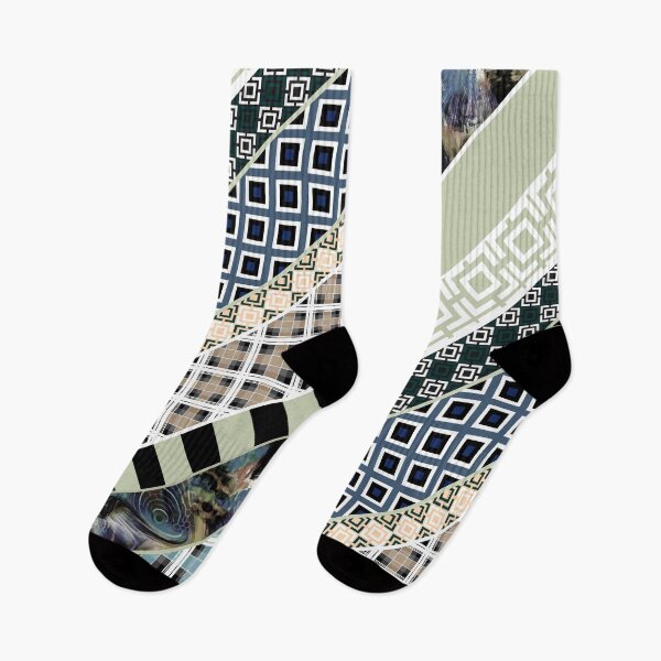 Item preview, Folk textiles  patchwork  designed and sold by fuzzyfox.