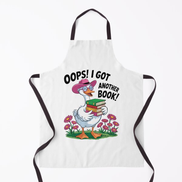 Item preview, Book Cute Goose Librarian Reading Teacher designed and sold by savrmiller.
