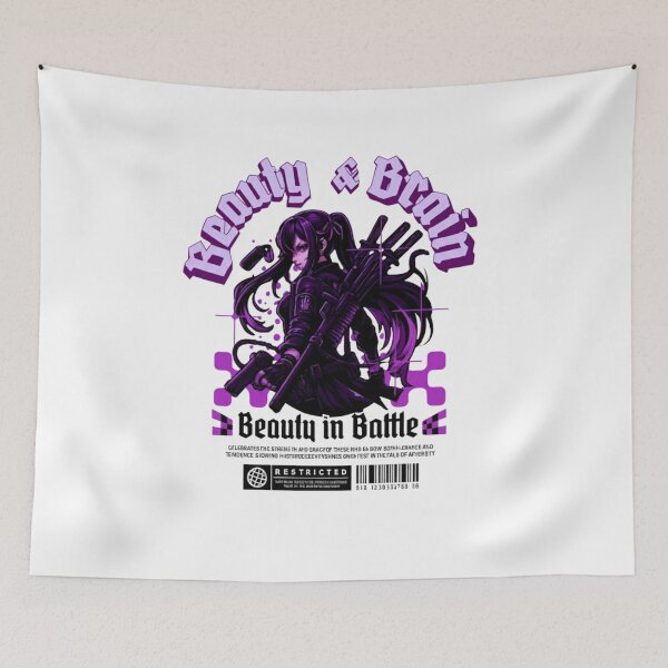 Item preview, Tactical Rose: Beauty & Brain Anime Girl Art designed and sold by SoulFlex.