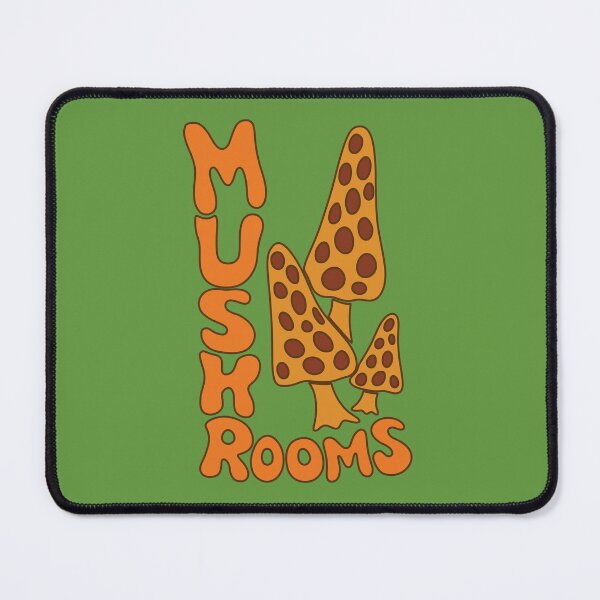Item preview, Retro Groovy Carved Mushrooms designed and sold by Inhopelessnight.