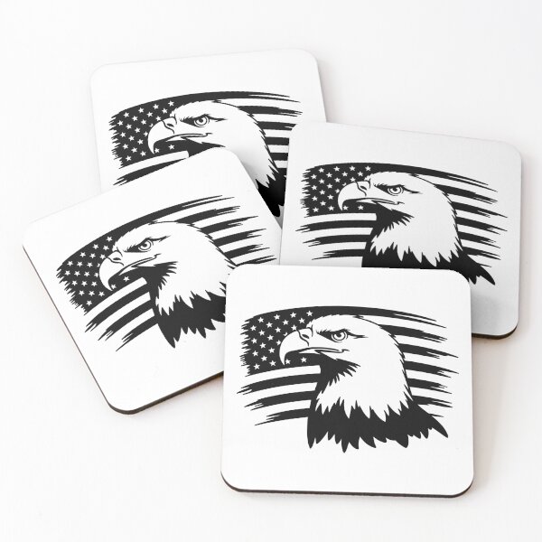 Item preview, Bald Eagle On Distressed American Flag designed and sold by theartfulaspie.