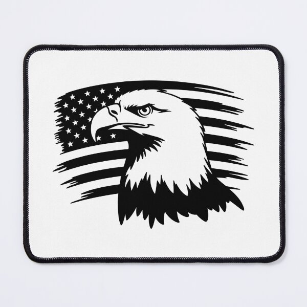 Item preview, Bald Eagle On Distressed American Flag designed and sold by theartfulaspie.