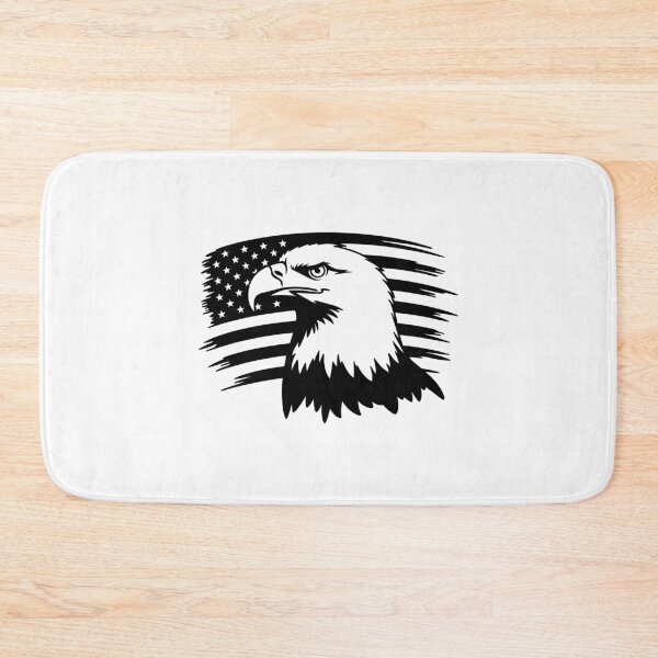 Item preview, Bald Eagle On Distressed American Flag designed and sold by theartfulaspie.