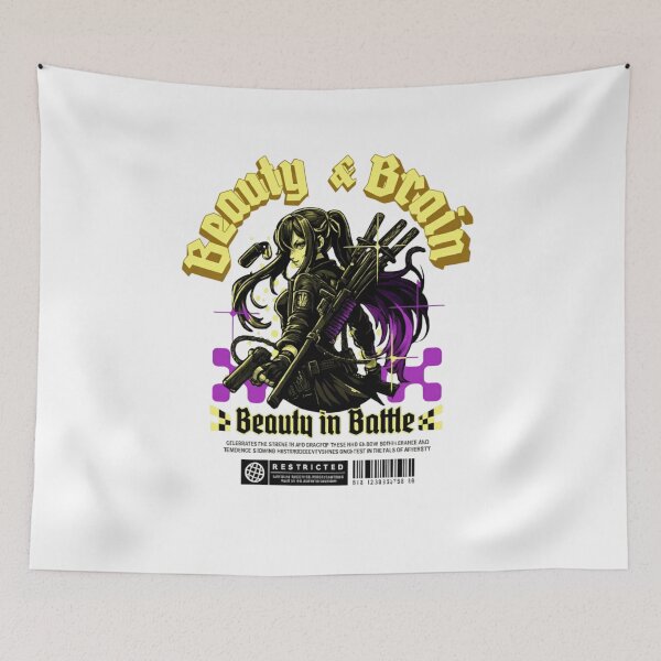 Item preview, Tactical Rose: Beauty & Brain Anime Girl Art designed and sold by SoulFlex.