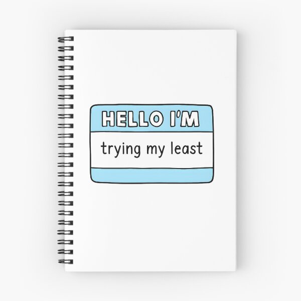 Item preview, Hello I'm trying my least  designed and sold by CharmStudio.