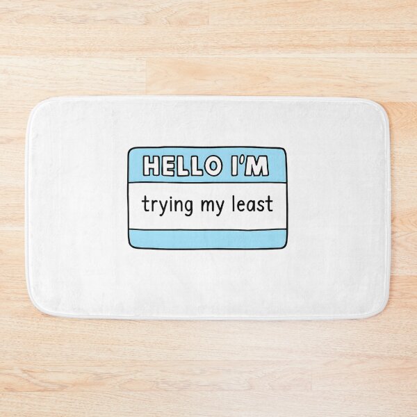 Item preview, Hello I'm trying my least  designed and sold by CharmStudio.