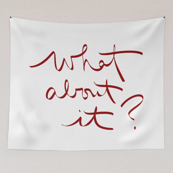 Item preview, What About It? designed and sold by abeink.