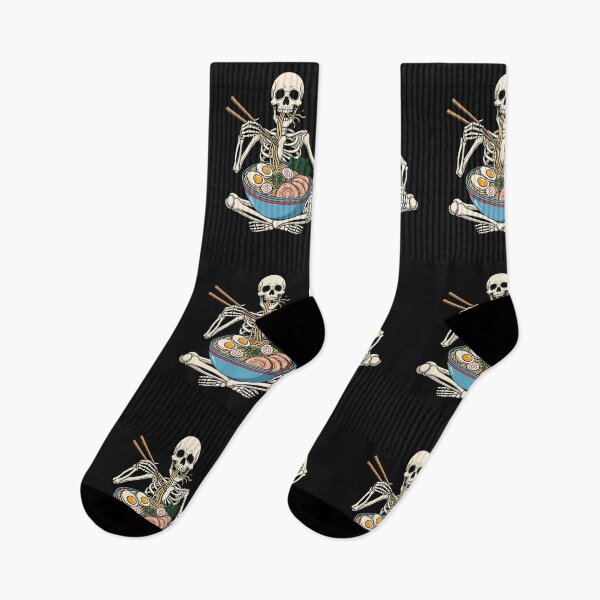 Item preview, Skeleton Eating Ramen Lazy Halloween Costume Japanese Food 1 designed and sold by cawtoon.
