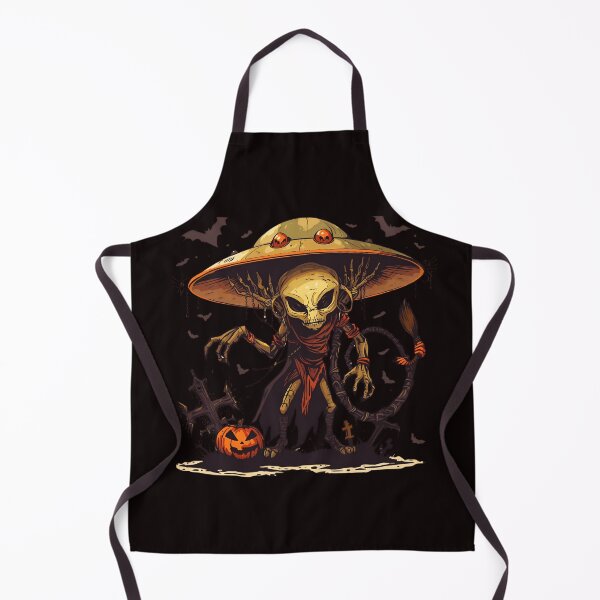Item preview, UFO Alien Abduction Halloween T-Shirt - Spooky Outer Space Extraterrestrial Tee designed and sold by passiveink.