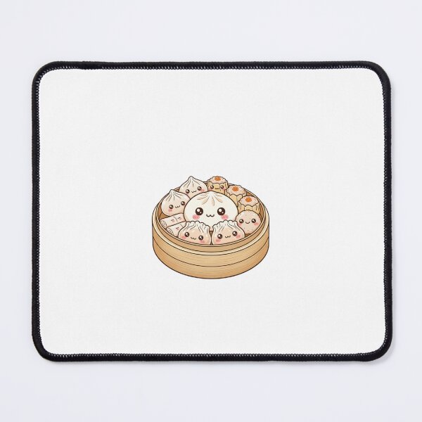 Item preview, Steamy Chibi Dim Sum: A Basket of Happy Dumplings designed and sold by Tasting the World .