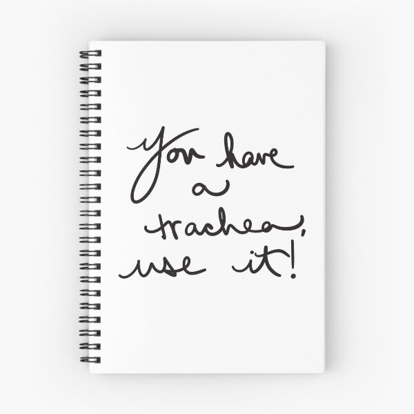 Item preview, You have a trachea, use it! designed and sold by abeink.
