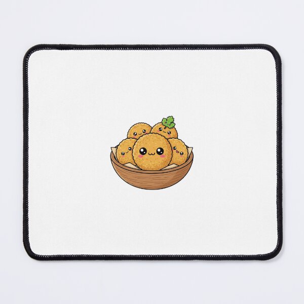 Item preview, Joyful Chibi Falafel Bowl: Crispy, Herbaceous, and Full of Smiles designed and sold by Tasting the World .