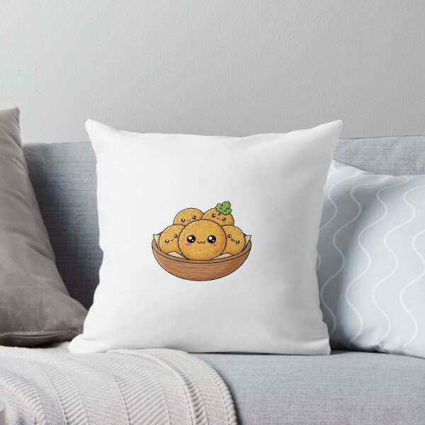 Item preview, Joyful Chibi Falafel Bowl: Crispy, Herbaceous, and Full of Smiles designed and sold by Tasting the World .