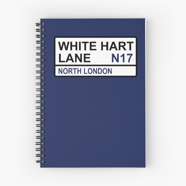 Item preview, Tottenham Football Team White Hart Lane Street Sign designed and sold by DelfDesign.