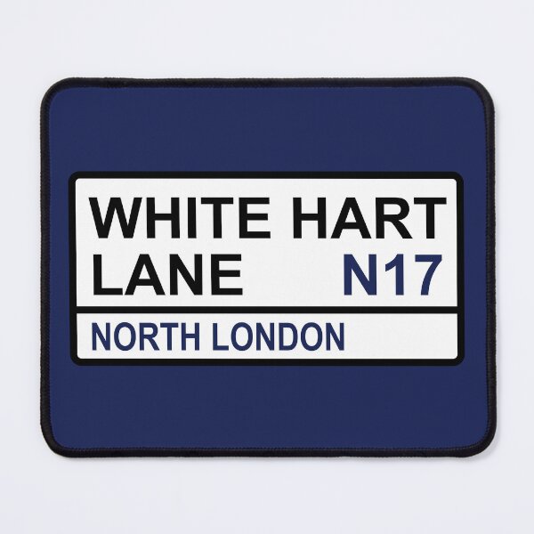 Item preview, Tottenham Football Team White Hart Lane Street Sign designed and sold by DelfDesign.