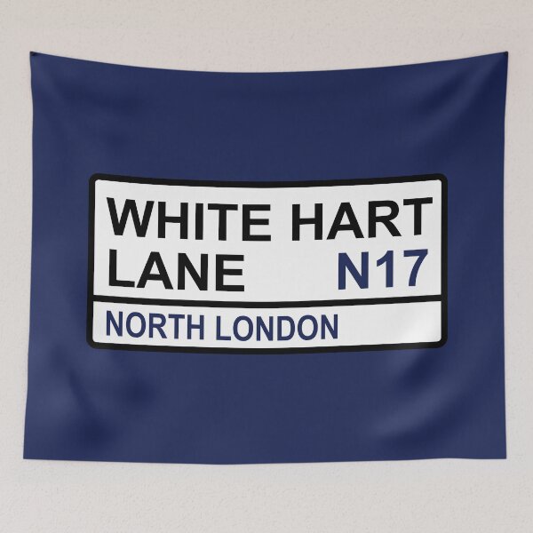 Item preview, Tottenham Football Team White Hart Lane Street Sign designed and sold by DelfDesign.