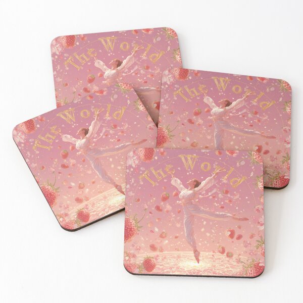 Item preview, The World – Strawberry Pink Tarot Illustration designed and sold by PrettyB888.