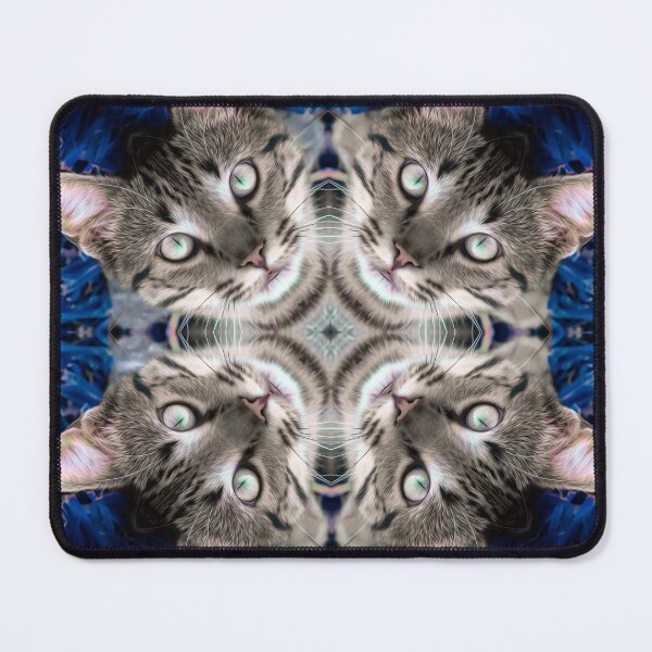 Item preview, Curious Kitten Tabby Deep Blue Dream designed and sold by JWJ Photographs.