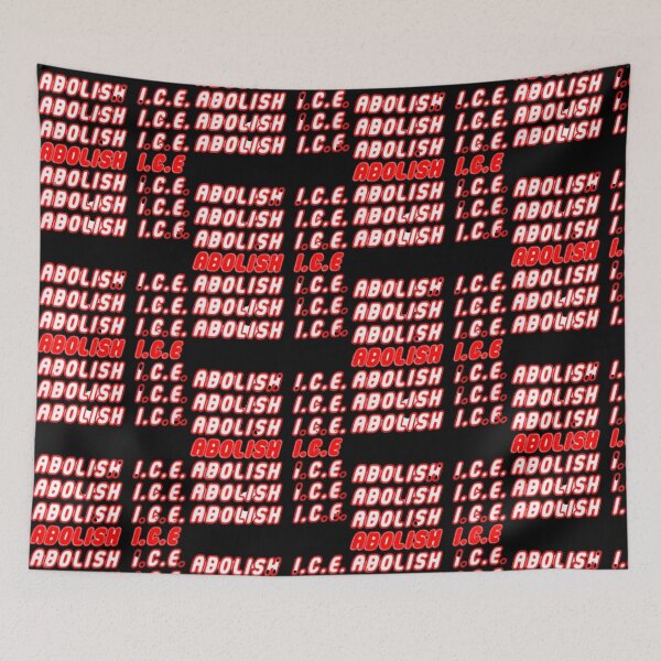 Item preview, Abolish I.C.E. - Street Typography designed and sold by Dravienart.