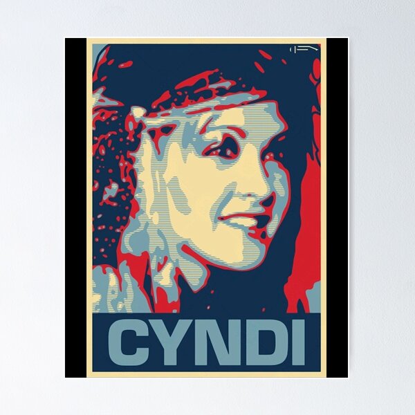 Item preview, Art - Cyndi Lauper designed and sold by DavekEmezy.