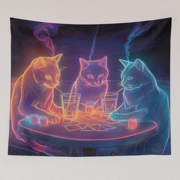 Item preview, All-In, Nine Lives designed and sold by ArgentoArt.