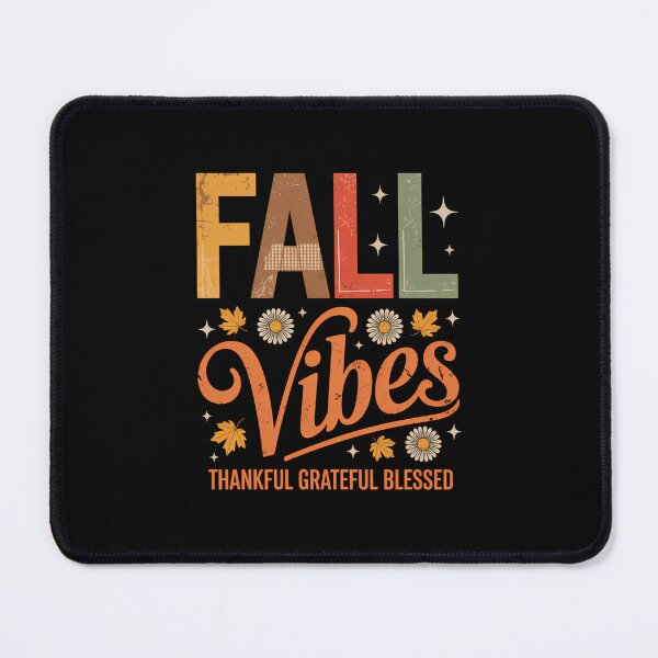 Item preview, Fall Vibes Thankful Grateful Blessed Autumn designed and sold by aidenpier.
