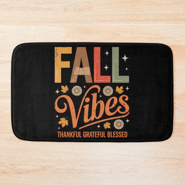 Item preview, Fall Vibes Thankful Grateful Blessed Autumn designed and sold by aidenpier.