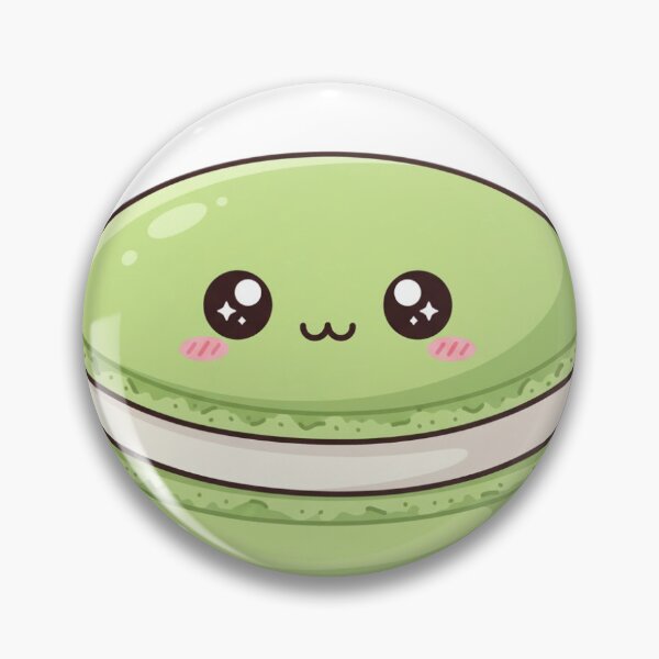 Item preview, Minty Chibi Macaron: Delicate, Sweet, and Utterly Adorable designed and sold by Tasting the World .