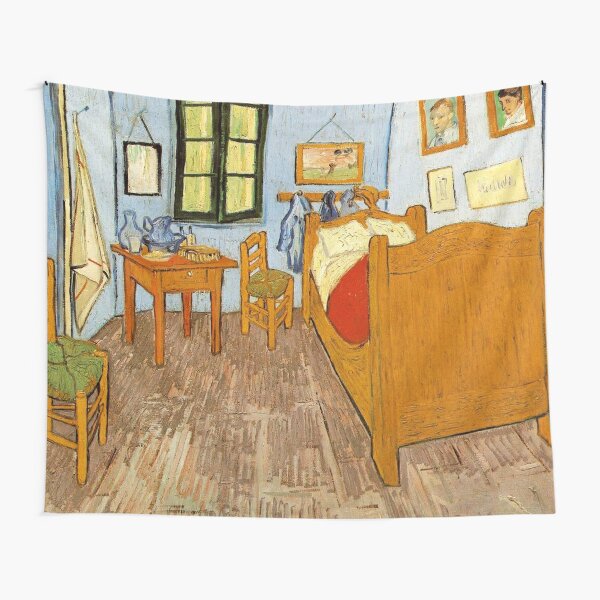 Vincent Van Gogh Bedroom In Arles Tapestry By Fineearth Redbubble