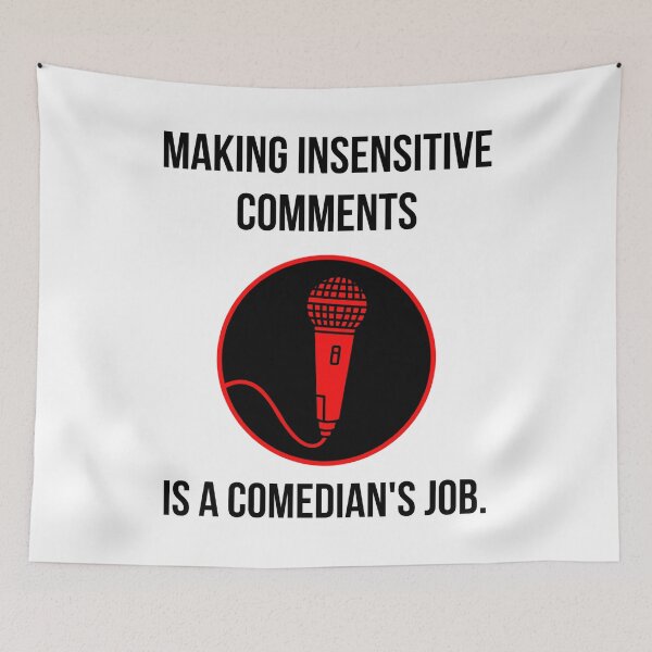 Item preview, A comedian’s job  designed and sold by Rachel the Artist .