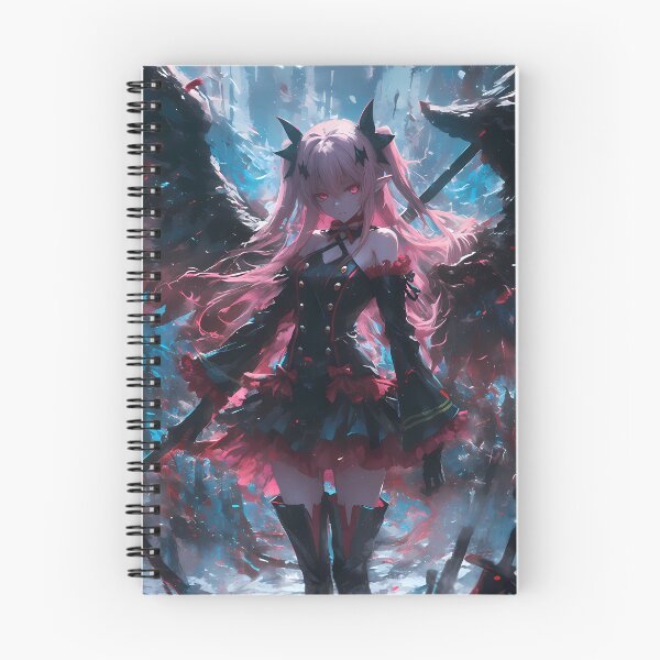 Item preview, Krul Tepes Dark Queen Seraph Of The End Crimson Gothic Fantasy Anime designed and sold by HumbertoValveno.
