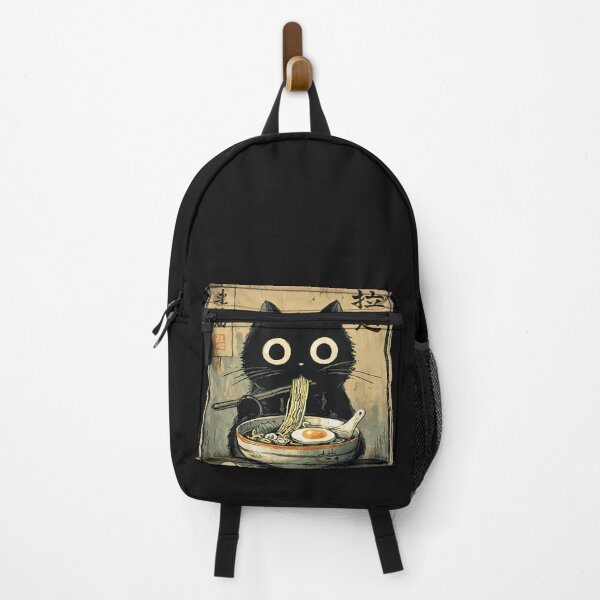 Item preview, Kawaii Ramen Cat Retro Japanese Noodles Artwork designed and sold by cawtoon.