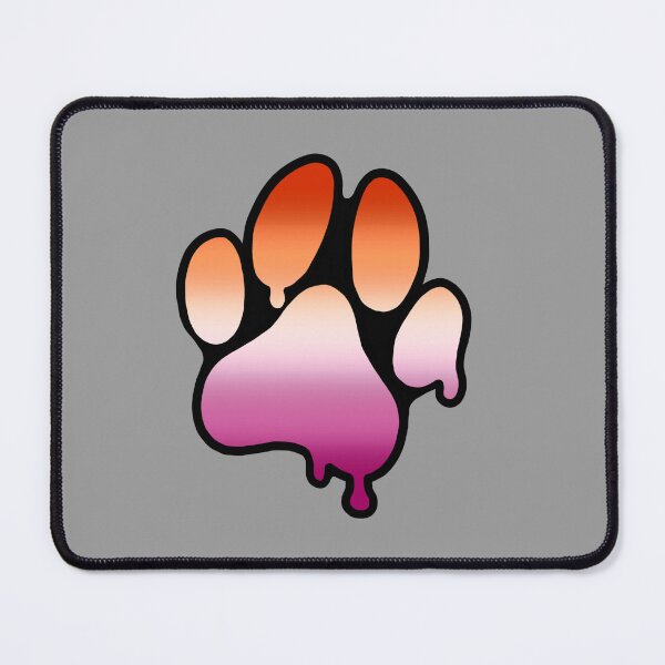 Item preview, Lesbian Pride Paw designed and sold by BesidesBunnyArt.