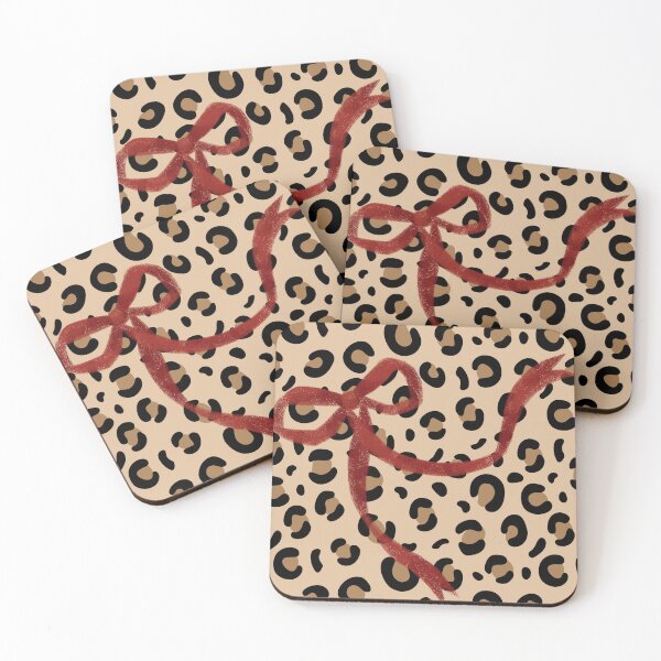 Item preview, Cheetah Red Bow designed and sold by madison ellington.