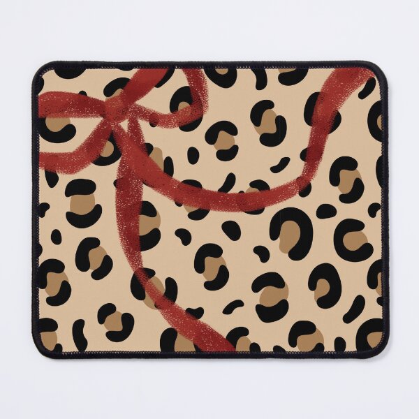 Item preview, Cheetah Red Bow designed and sold by madison ellington.