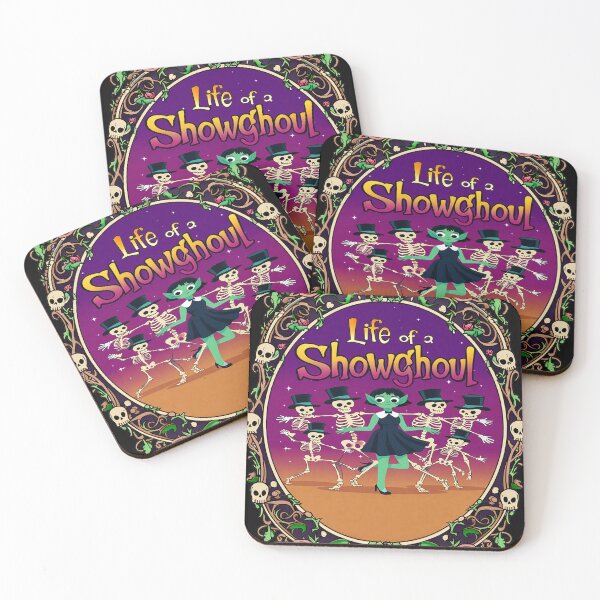 Item preview, Life of a Showghoul Vintage Halloween Showgirl mirror designed and sold by CoolCrazyQuirky.