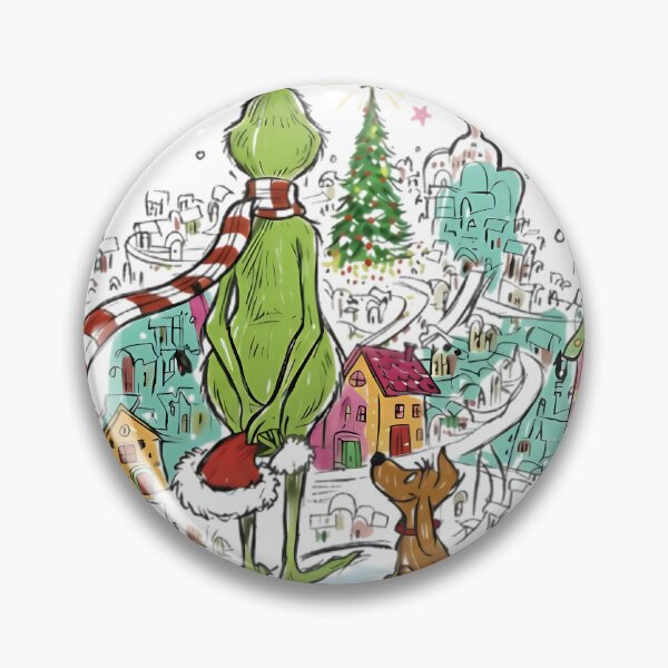 Item preview, Grinch and Max Christmas Shirt – Whoville Holiday Scene Tee, Funny Christmas Gift for Grinch Fans designed and sold by goodmanirm.
