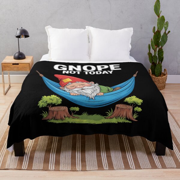Item preview, Gnomes Lazy Funny Pun designed and sold by tearbytea.