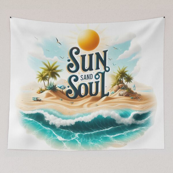 Item preview, sun, soul, sand, beach, tropical, sunshine designed and sold by TrueArtVibes.