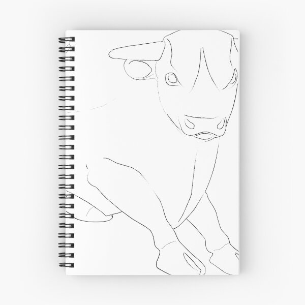 Item preview, Bosquejo del toro de la plaza de toros de Birmingham designed and sold by SJ Designs.