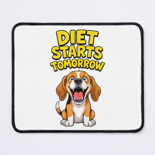 Item preview, Hungry Beagle Funny Quote Cartoon Typography Design designed and sold by Tong4130.