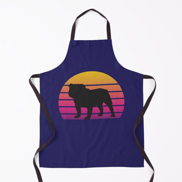 Item preview, Retro Sunset Bulldog designed and sold by Polygon Mountain.